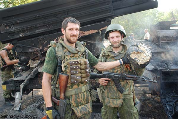 Рота "Моторолы" в Миусинске (ФОТО)