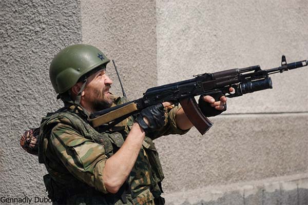 Рота "Моторолы" в Миусинске (ФОТО)