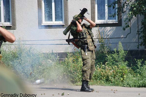 Рота "Моторолы" в Миусинске (ФОТО)