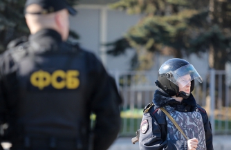 В Крыму поймали «блокиратора»
