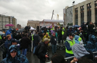 Митинг «оппозиции» на Сахарова стал обычным музыкальным фестивалем