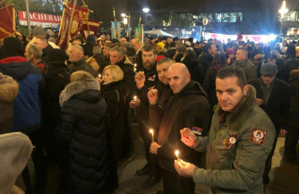 Православные Черногории на защите СПЦ